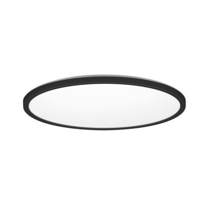 LED-kattovalaisin kylpyhuoneeseen NIVERA LED/18W/230V IP54 3000/4000/6000K halkaisija 30 cm musta