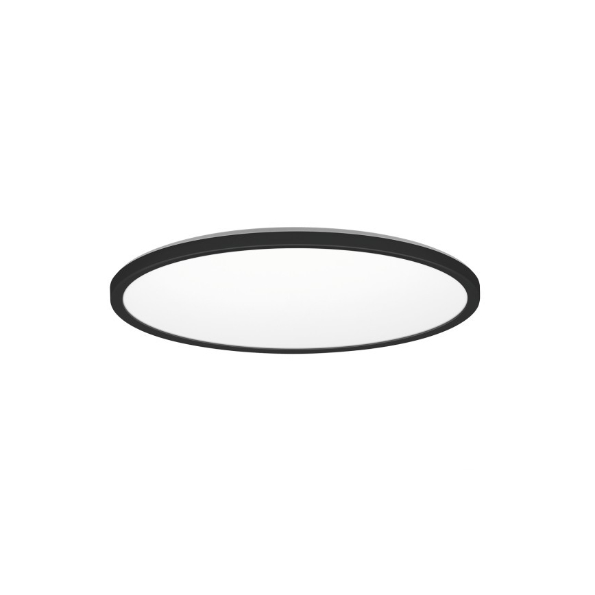 LED-kattovalaisin kylpyhuoneeseen NIVERA LED/18W/230V IP54 3000/4000/6000K halkaisija 30 cm musta