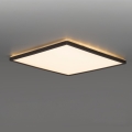 LED-kattovalaisin kylpyhuoneeseen NIVERA LED/24W/230V IP54 3000/4000/6000K 30x30 cm musta