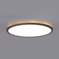 LED-kattovalaisin kylpyhuoneeseen NIVERA LED/24W/230V IP54 3000/4000/6000K halkaisija 30 cm musta