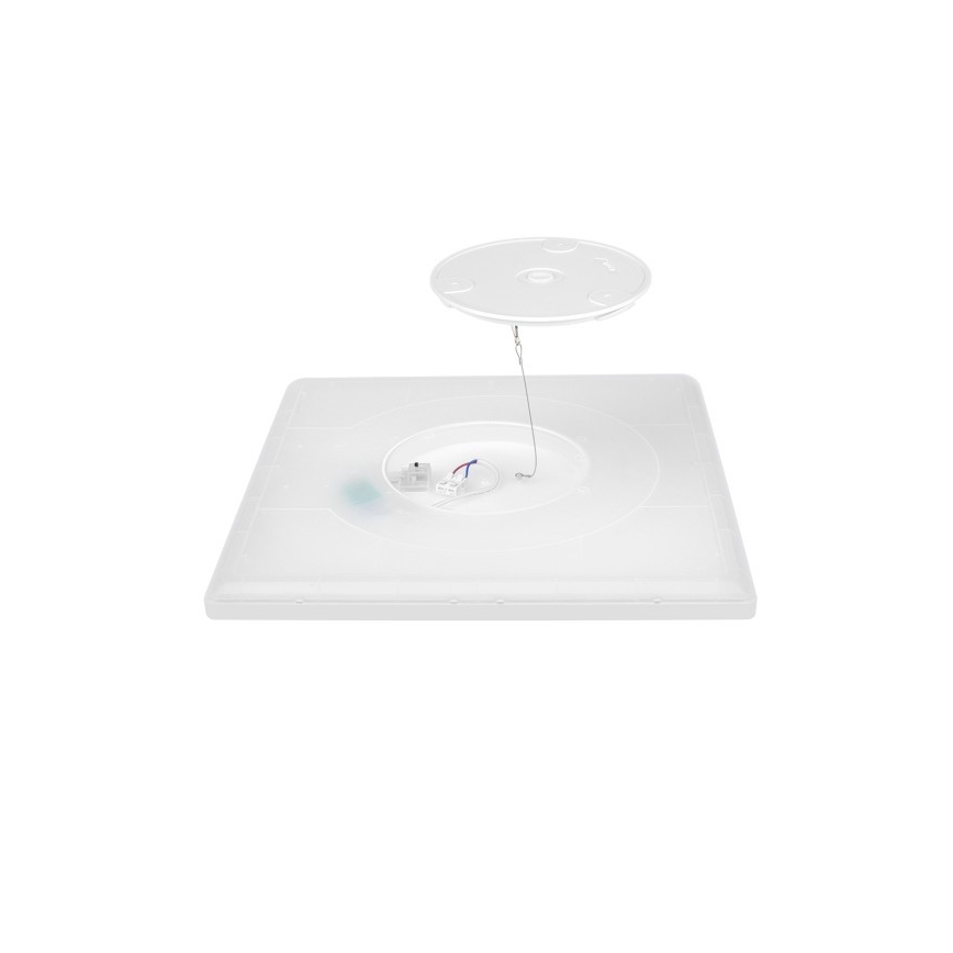 LED-kattovalaisin kylpyhuoneeseen NIVERA LED/24W/230V IP54 3000/4000/6000K 30x30 cm valkoinen