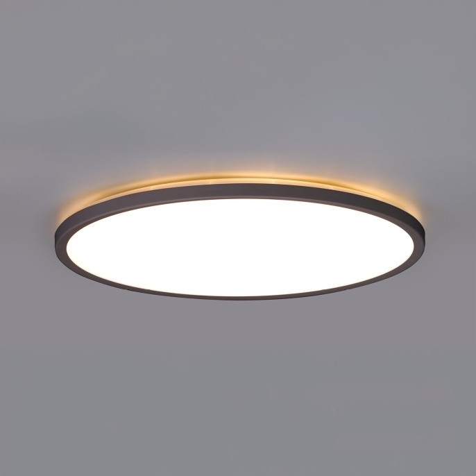 LED-kattovalaisin kylpyhuoneeseen NIVERA LED/32W/230V IP54 3000/4000/6000K halkaisija 42 cm musta