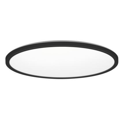 LED-kattovalaisin kylpyhuoneeseen NIVERA LED/32W/230V IP54 3000/4000/6000K halkaisija 42 cm musta