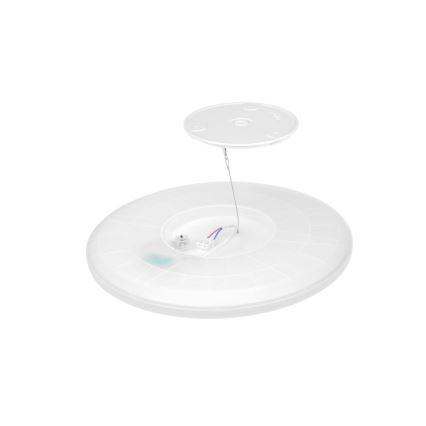 LED-kattovalaisin kylpyhuoneeseen NIVERA LED/32W/230V IP54 3000/4000/6000K halkaisija 42 cm musta