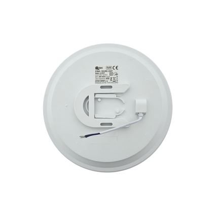 LED-kattovalaisin kylpyhuoneeseen RIMA LED/10W/230V Ø 22,5 cm IP44 valkoinen