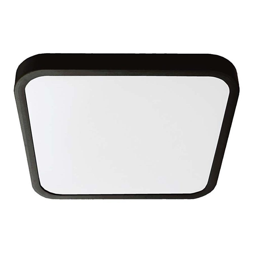 LED-kattovalaisin kylpyhuoneeseen SAMSUNG CHIP LED/18W/230V IP44 4000K 25x25 cm musta