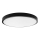 LED-kattovalaisin kylpyhuoneeseen SAMSUNG CHIP LED/24W/230V IP44 6500K halkaisija 29 cm musta