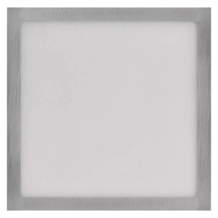 LED-kattovalaisin NEXXO LED/12,5W/230V 3000/3500/4000K 17x17 cm kiiltävä kromi