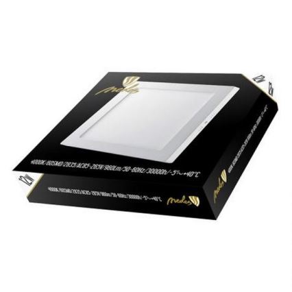 LED-kattovalaisin LED/12W/230V 4000K 17,2x17,2 cm