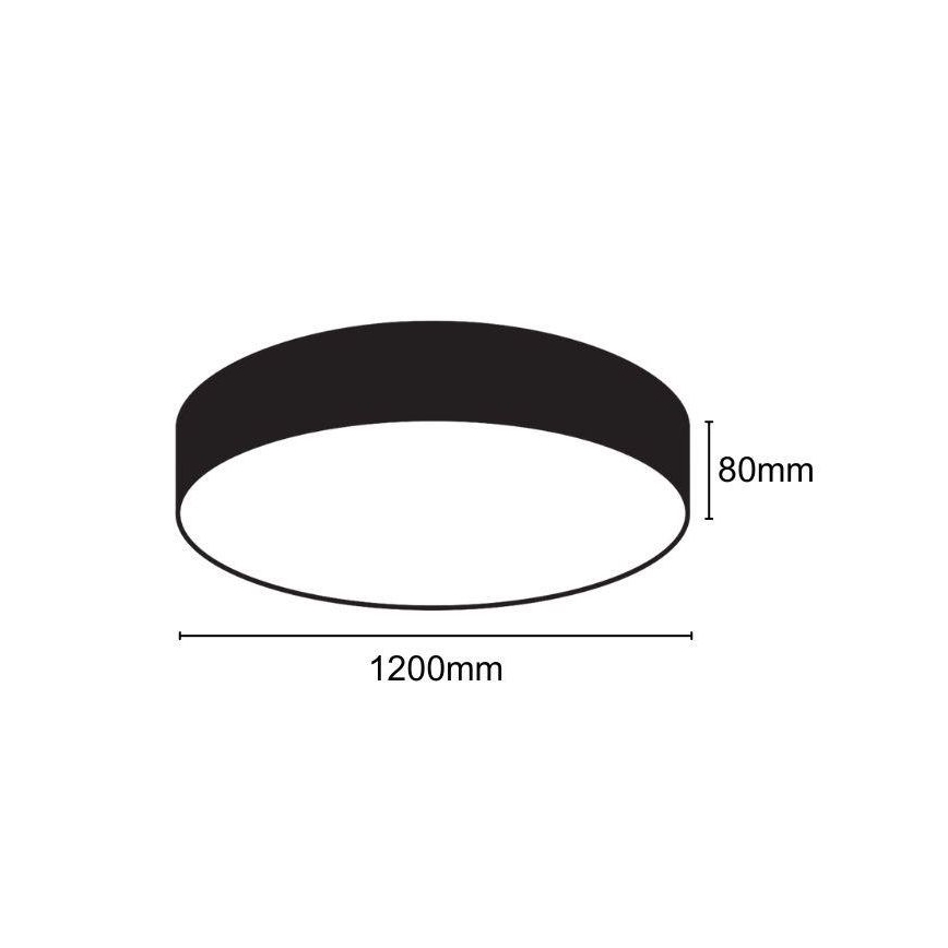 LED-kattovalaisin LED/150W/230V 4000K halkaisija 120 cm