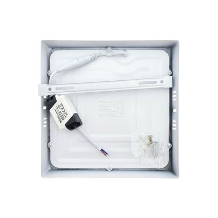 LED-kattovalaisin LED/18W/230V 2700K 21x21 cm valkoinen