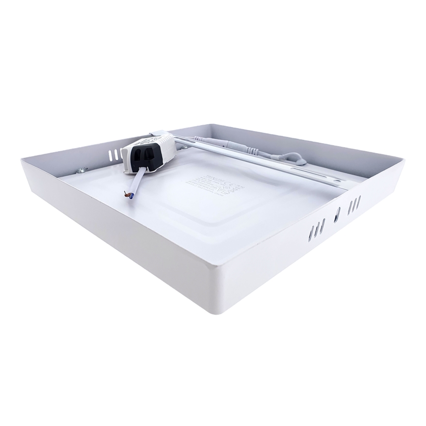 LED-kattovalaisin LED/18W/230V 2700K 21x21 cm valkoinen
