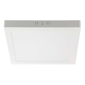 LED-kattovalaisin LED/18W/230V 3000K 21,4x21,4 cm valkoinen