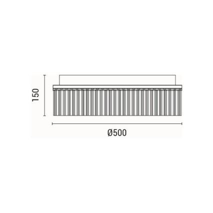 LED-kattovalaisin LED/18W/230V 3000K