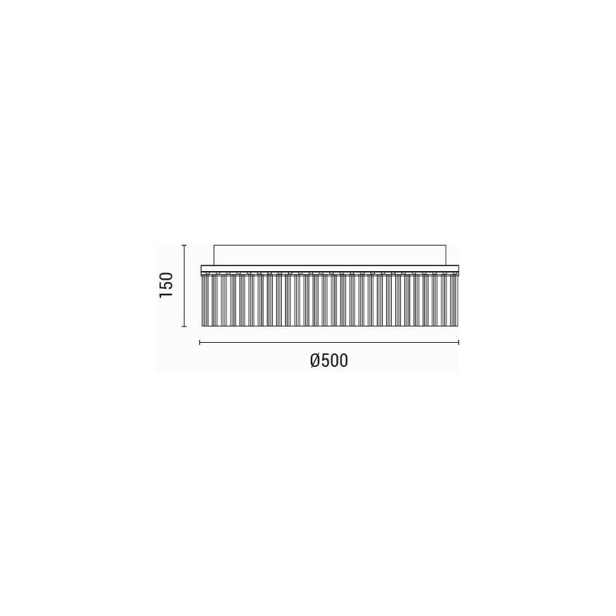 LED-kattovalaisin LED/18W/230V 3000K