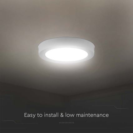 LED-kattovalaisin LED/18W/230V 4000K halkaisija 21,5 cm