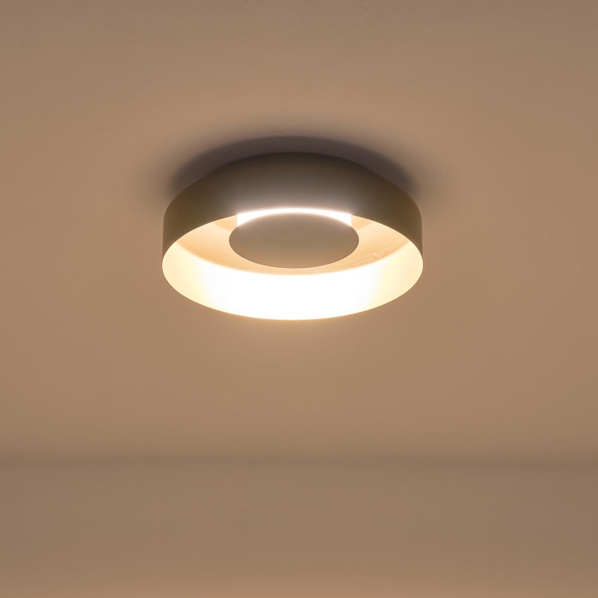 LED-kattovalaisin LED/20W/230V 3000K musta
