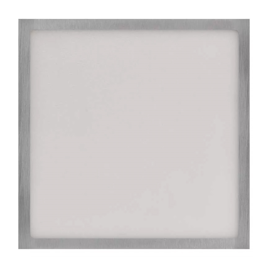 LED-kattovalaisin NEXXO LED/21W/230 3000/3500/4000K 22,5x22,5 cm mattakromi