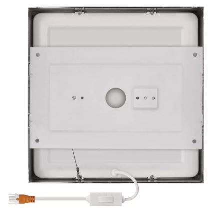 LED-kattovalaisin NEXXO LED/21W/230 3000/3500/4000K 22,5x22,5 cm mattakromi