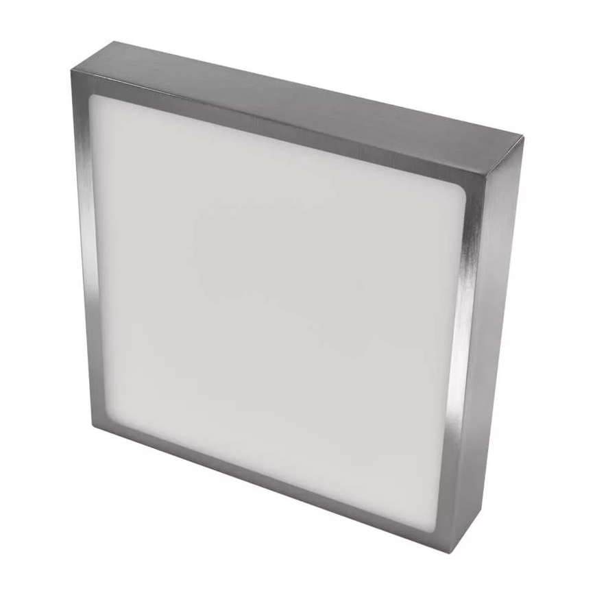 LED-kattovalaisin NEXXO LED/21W/230 3000/3500/4000K 22,5x22,5 cm mattakromi
