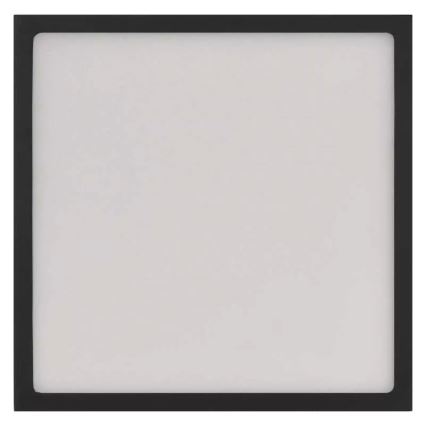 LED Kattovalaisin NEXXO LED/21W/230V 3000/3500/4000K 22,5x22,5 cm musta