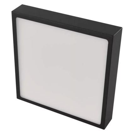 LED Kattovalaisin NEXXO LED/21W/230V 3000/3500/4000K 22,5x22,5 cm musta