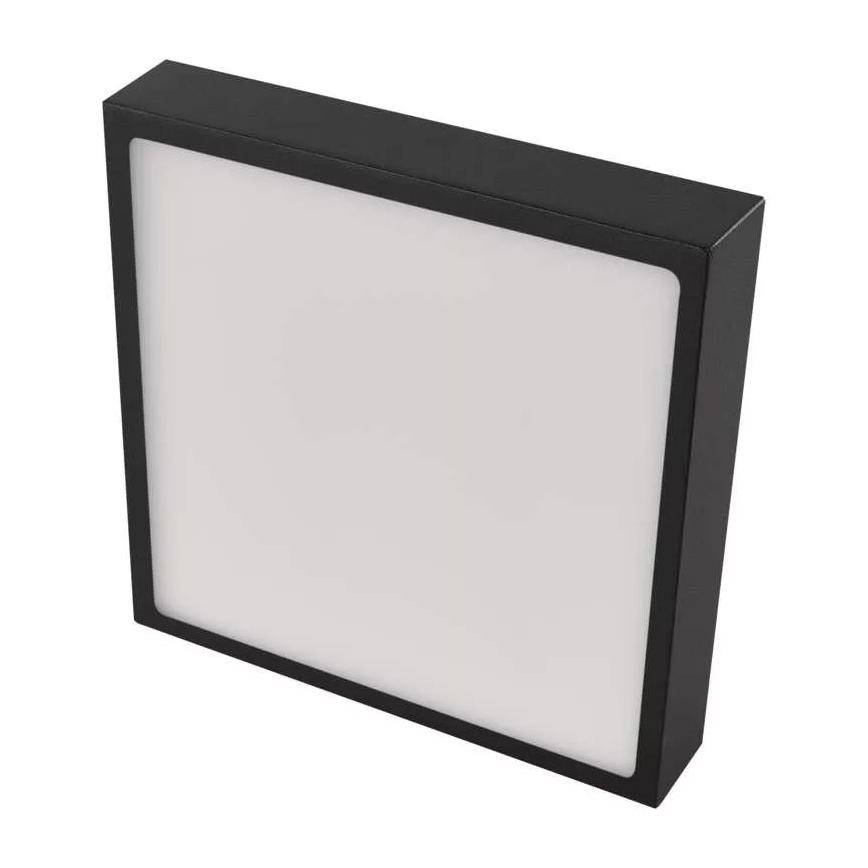 LED Kattovalaisin NEXXO LED/21W/230V 3000/3500/4000K 22,5x22,5 cm musta