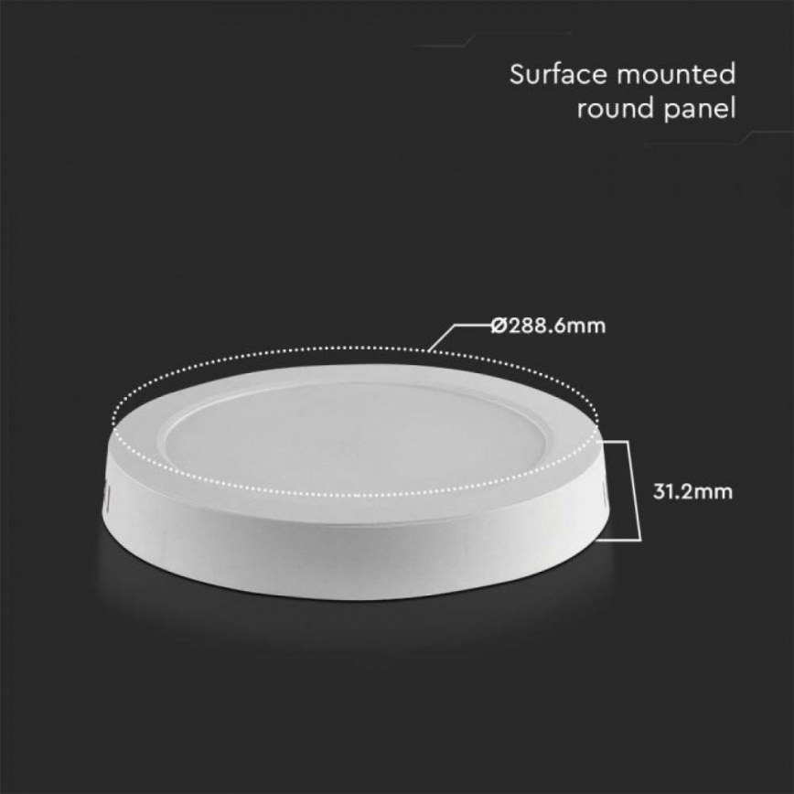 LED-kattovalaisin LED/24W/230V 3000K