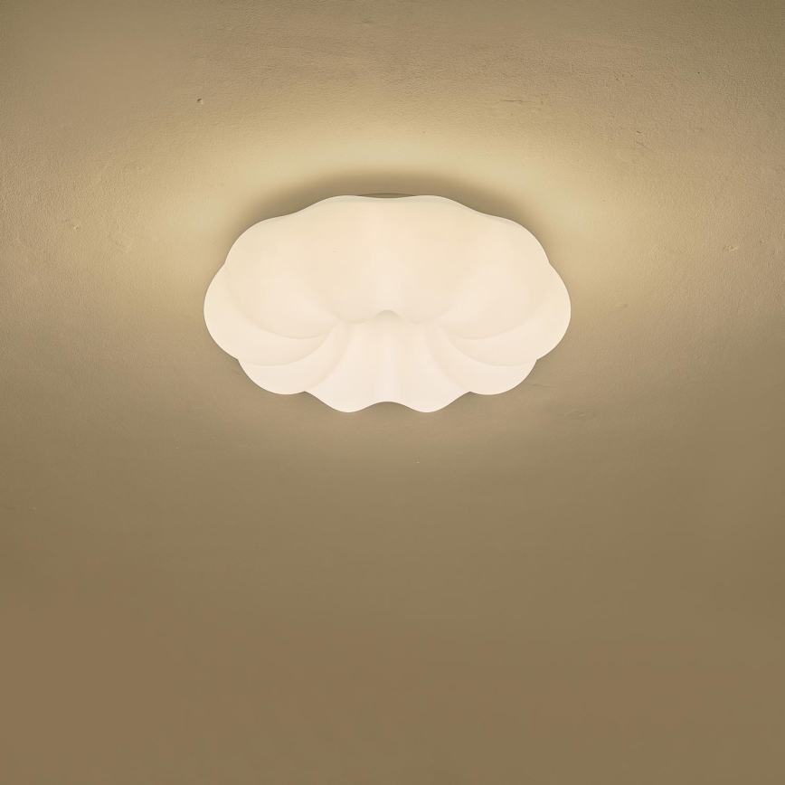 LED-kattovalaisin LED/24W/230V 3000K musta halkaisija 43 cm