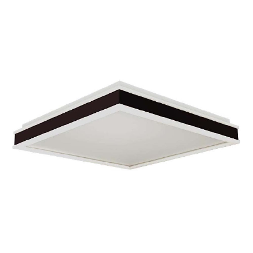 LED-kattovalaisin LED/24W/230V 4000K 45x45 cm musta