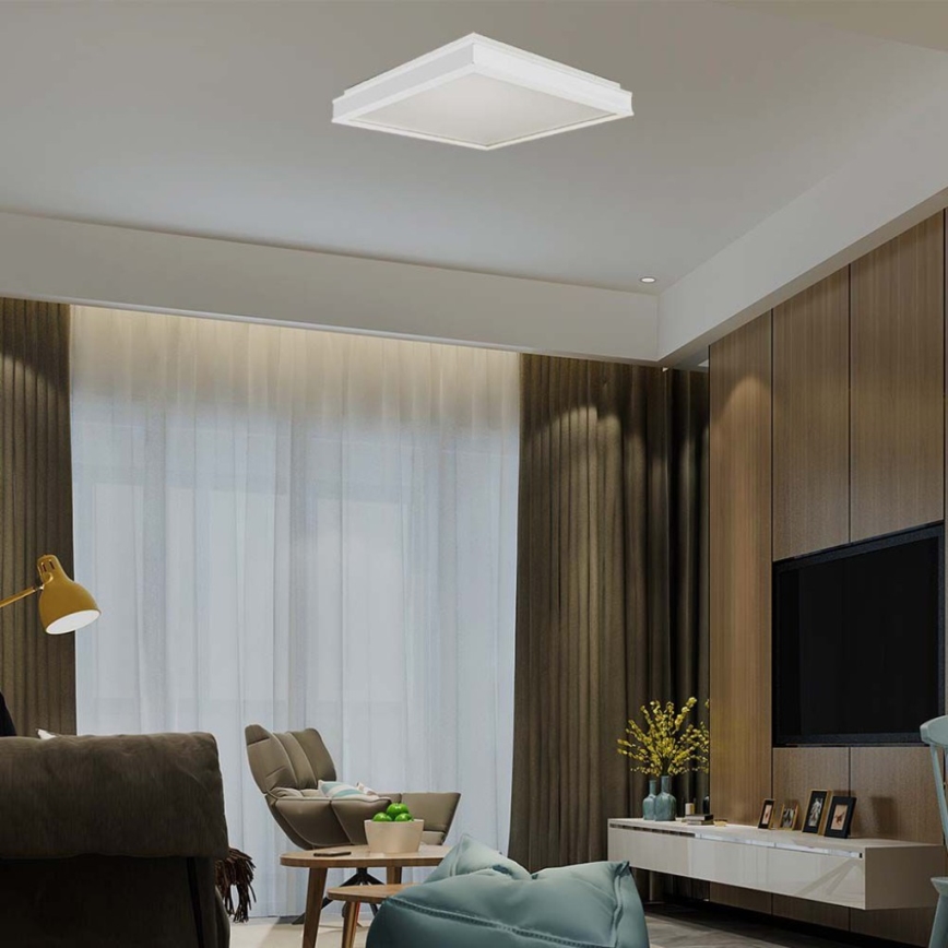 LED-kattovalaisin LED/24W/230V 4000K 45x45 cm valkoinen