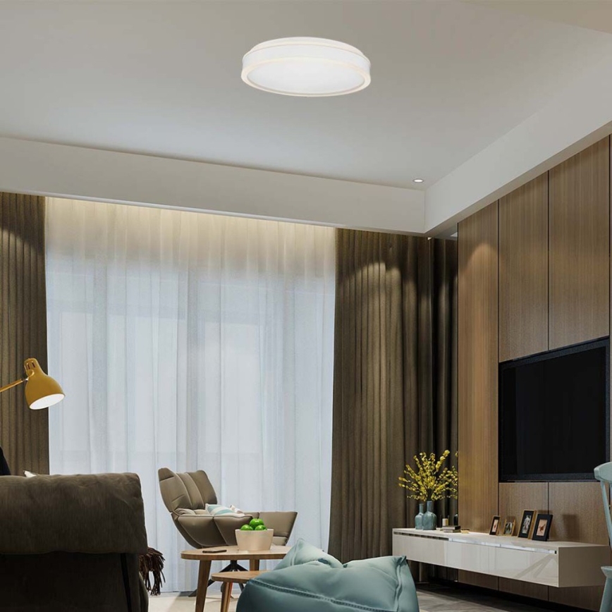 LED-kattovalaisin LED/24W/230V 4000K halkaisija 45 cm valkoinen