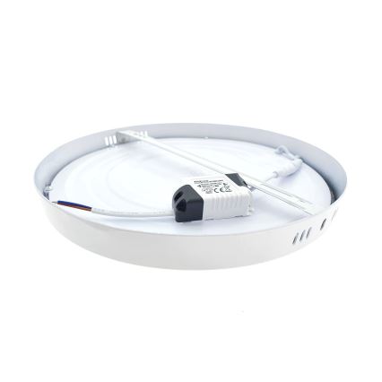 LED-kattovalaisin LED/24W/230V 4200K halkaisija 28,5 cm valkoinen