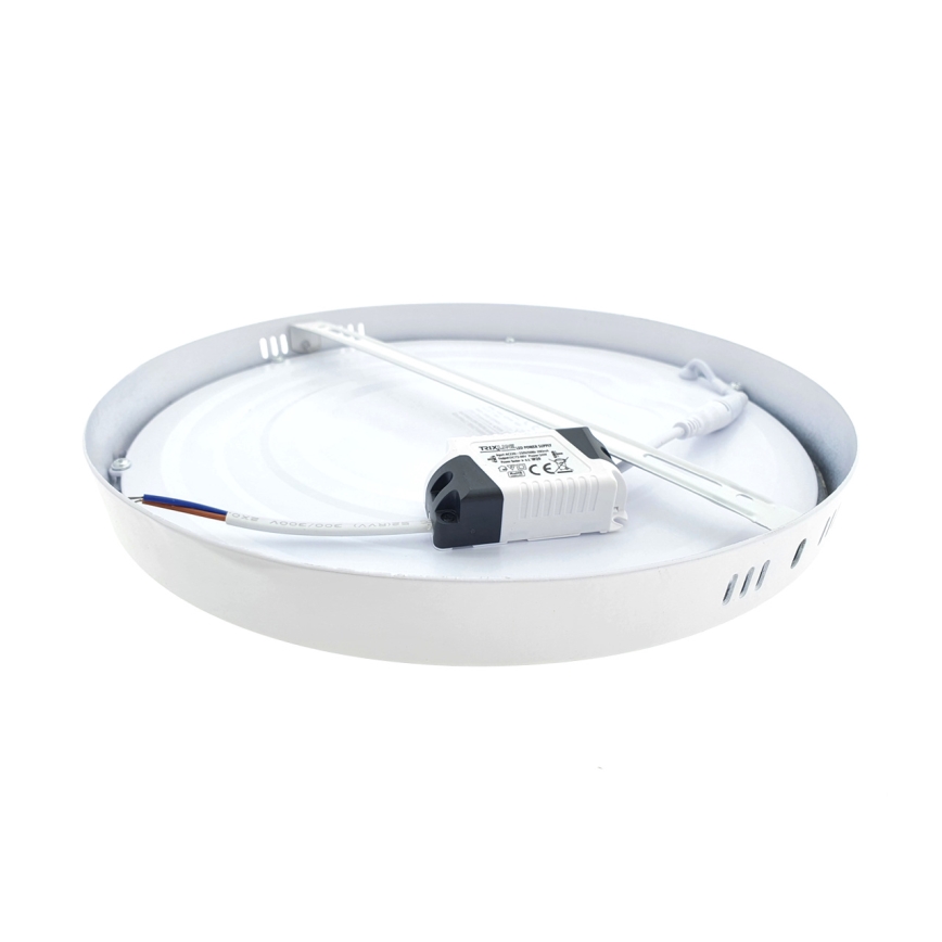 LED-kattovalaisin LED/24W/230V 4200K halkaisija 28,5 cm valkoinen