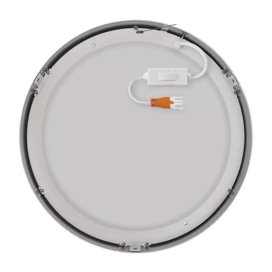 LED-kattovalaisin NEXXO LED/28,5W/230V 3000/3500/4000K halkaisija 30 cm kiiltävä kromi