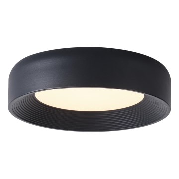 LED-kattovalaisin LED/30W/230V 3000K musta halkaisija 40 cm
