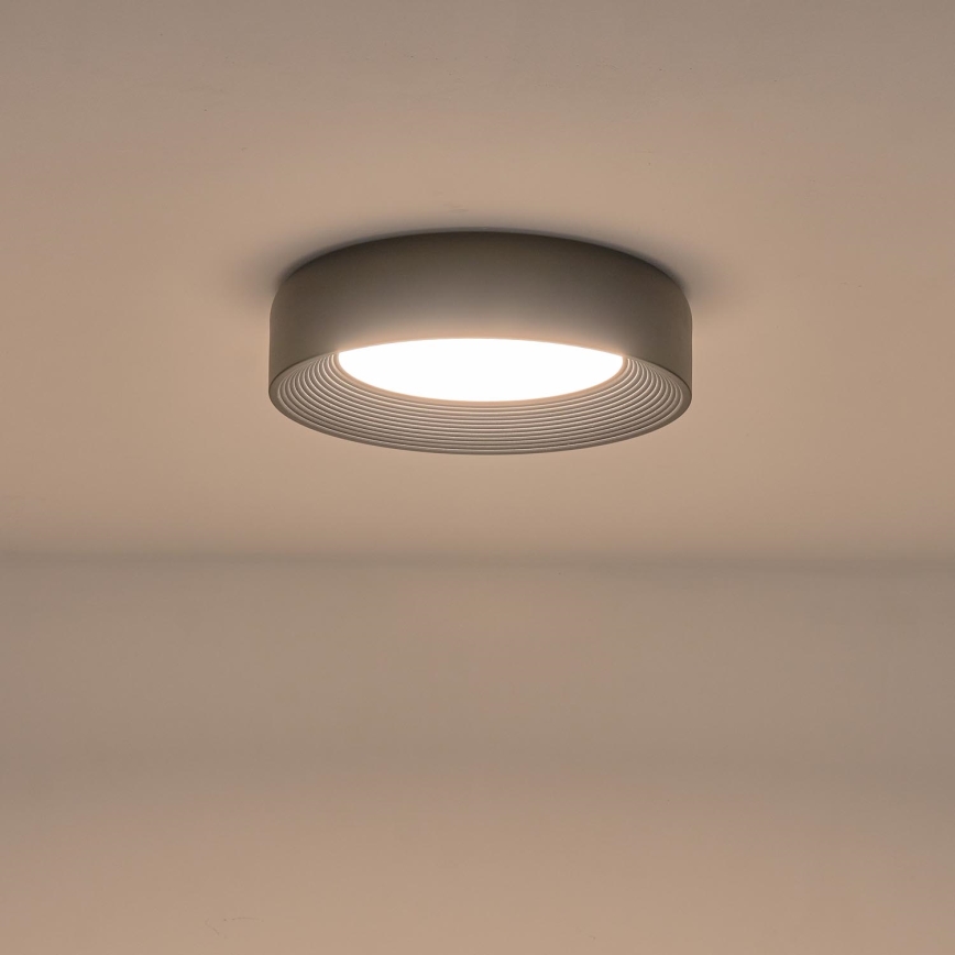 LED-kattovalaisin LED/30W/230V 3000K musta halkaisija 40 cm