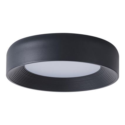 LED-kattovalaisin LED/30W/230V 3000K musta halkaisija 40 cm