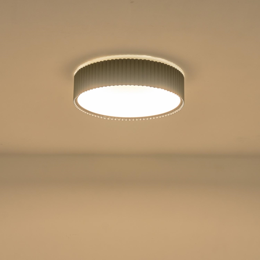 LED-kattovalaisin LED/30W/230V 3000K musta halkaisija 46 cm