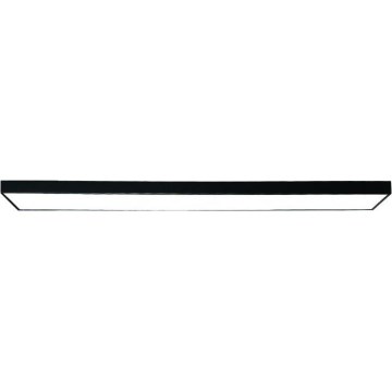 LED-kattovalaisin LED/32W/230V 4000K 120x13 cm musta