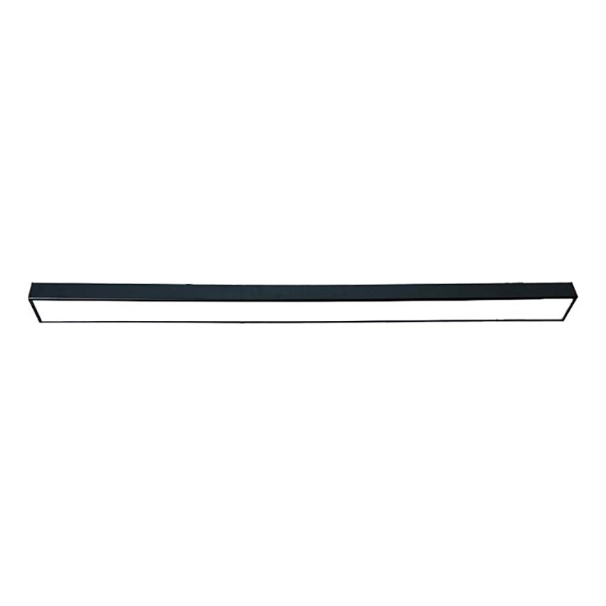 LED-kattovalaisin LED/32W/230V 4000K 120x7 cm musta