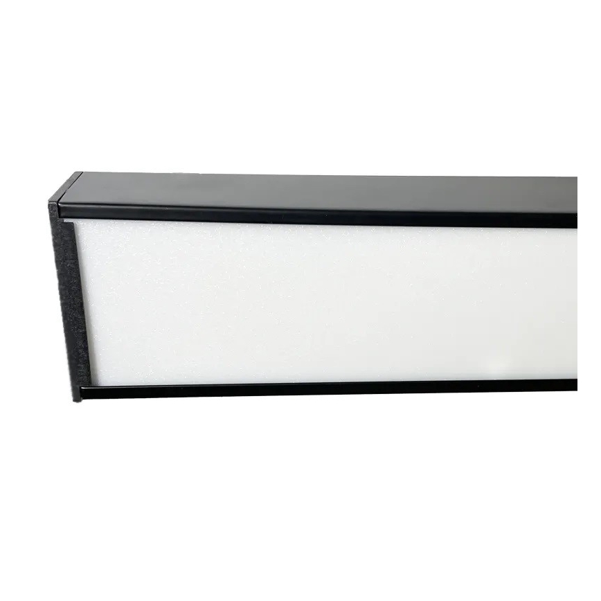 LED-kattovalaisin LED/32W/230V 4000K 120x7 cm musta