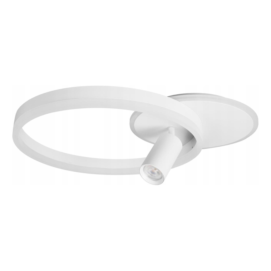 LED-kattovalaisin LED/38W/230V + 1xGU10/30W valkoinen