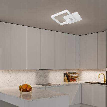 LED Kattovalaisin LED/38W/230V + 1xGU10/30W valkoinen