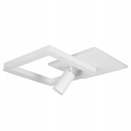 LED Kattovalaisin LED/38W/230V + 1xGU10/30W valkoinen