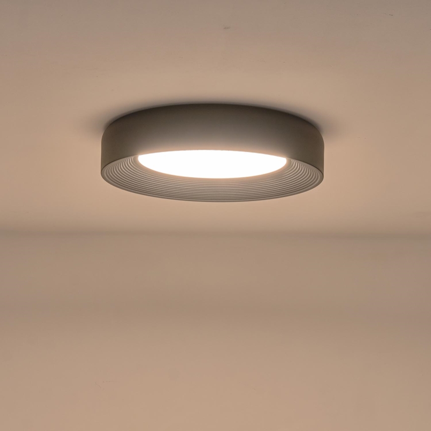 LED-kattovalaisin LED/40W/230V 3000K musta halkaisija 50 cm