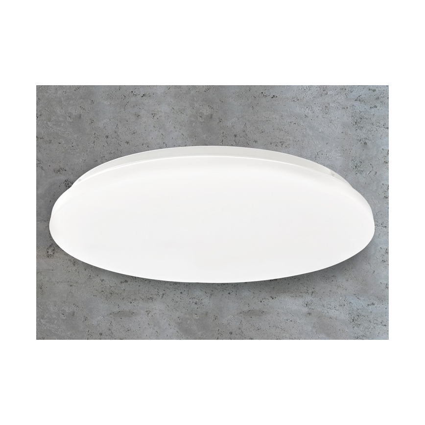 LED-kattovalaisin LED/45W/230V 3000K/4000K/6400K halkaisija 48 cm valkoinen