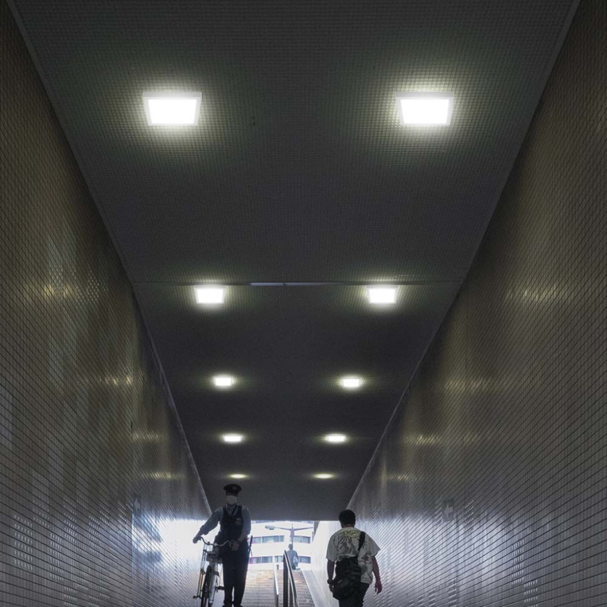 LED-kattovalaisin LED/6W/230V 3000K 12x12 cm valkoinen