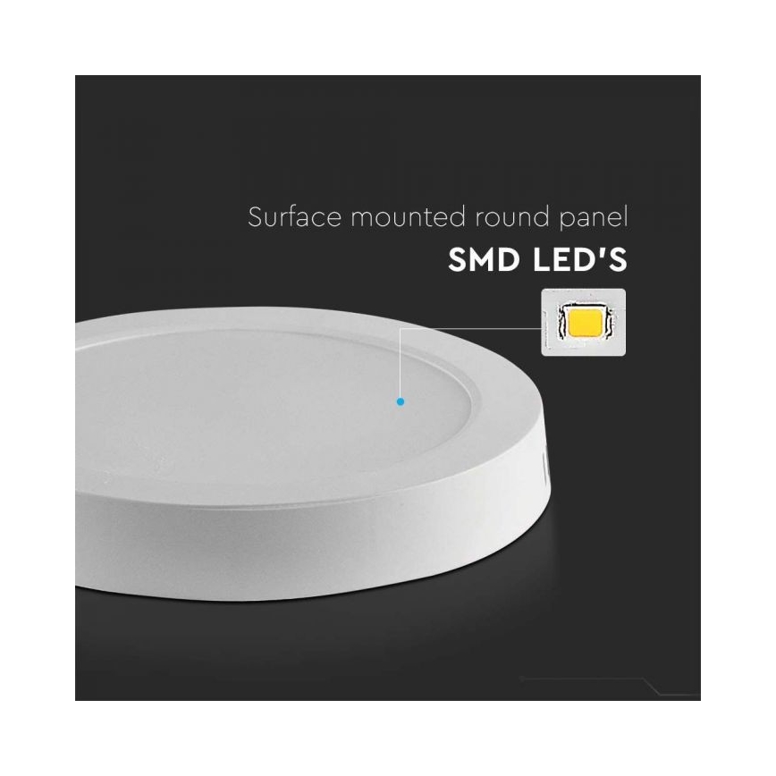 LED-kattovalaisin LED/6W/230V 6500K valkoinen
