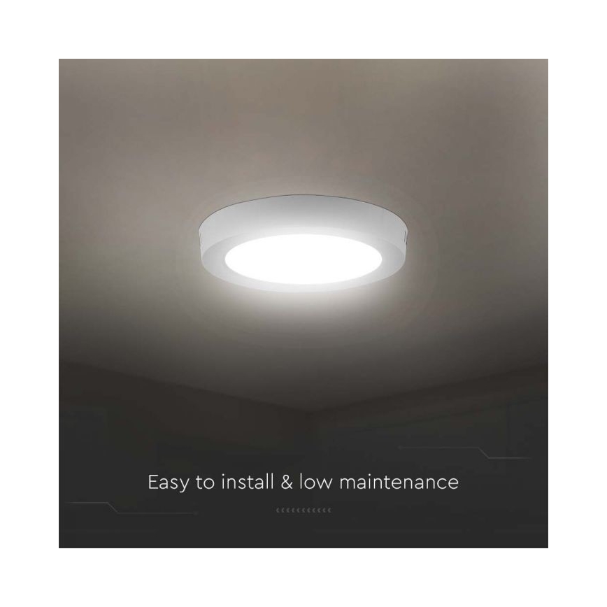 LED-kattovalaisin LED/6W/230V 6500K valkoinen